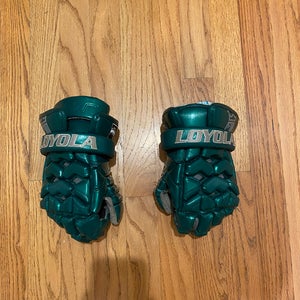 RARE LOYOLA MARYLAND D1 TEAM ISSUED KING LACROSSE GLOVES 13 IN