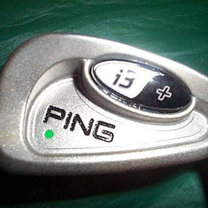 Ping i3+ 9 Iron Green Dot (Steel KBS Tour Stiff +2" Long) 9i I/3 Golf Club