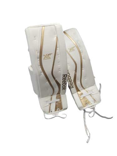 Used Reebok Premier Xlt 34" Senior Md Plus 1" Goalie Leg Pads