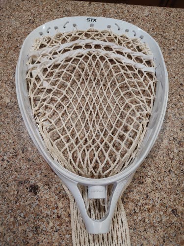 Used STX Strung Eclipse Goalie Head