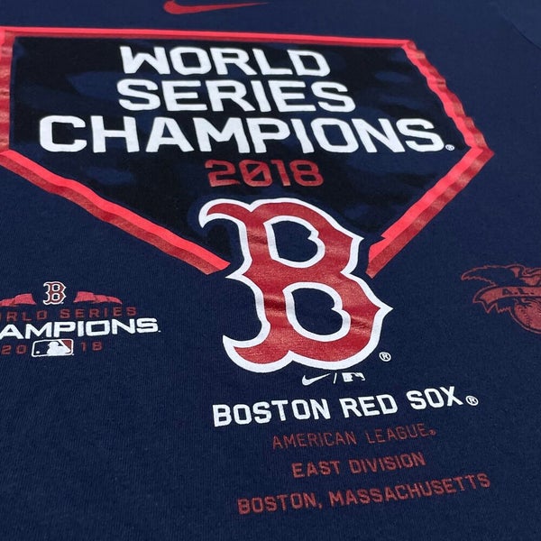 Boston Red Sox Shirt Men Small Adult Blue MLB Baseball Nike Swoosh