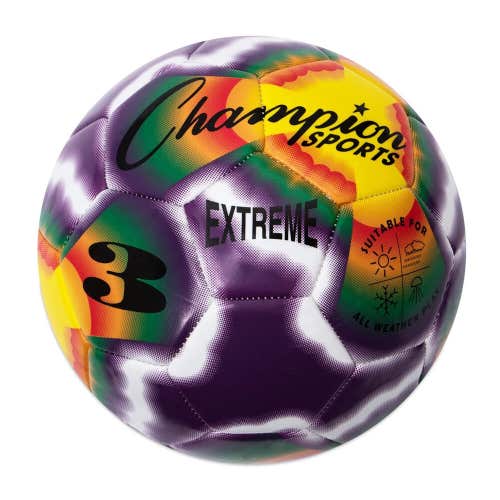 Champion Extreme Tie Dye Soccer Ball - Various Sizes