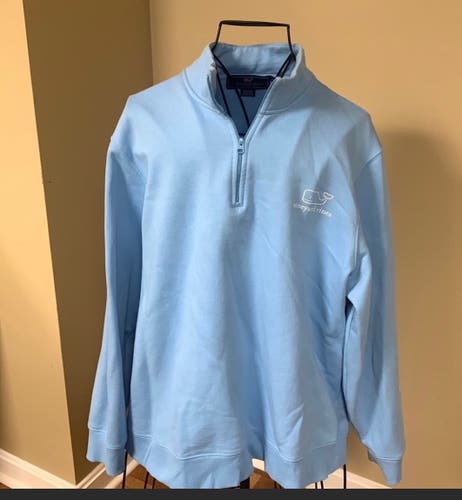 Mens L Vineyard Vines 1/4 zip