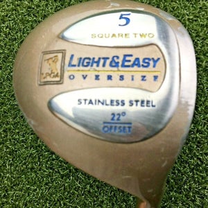 Square Two LPGA Light & Easy Oversize O/S 5 Wood 22* / RH/Ladies Graphite/gw2919