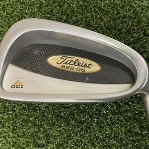 Titleist DCI Gold 822 OS 6 Iron / RH / Stiff Graphite ~36.5" / Good Grip /jl4234