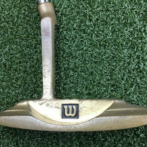 Wilson Brass Tech BT-3 Blade Putter / RH / Steel ~35" / gw5721