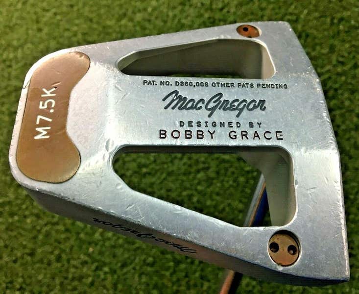 MacGregor Bobby Grace M7.5K V-Foil CS Putter RH / Steel ~40
