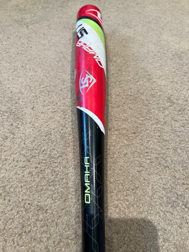 Used BBCOR Certified 2017 Louisville Slugger Alloy Omaha 517 Bat (-3) 30 oz 33"