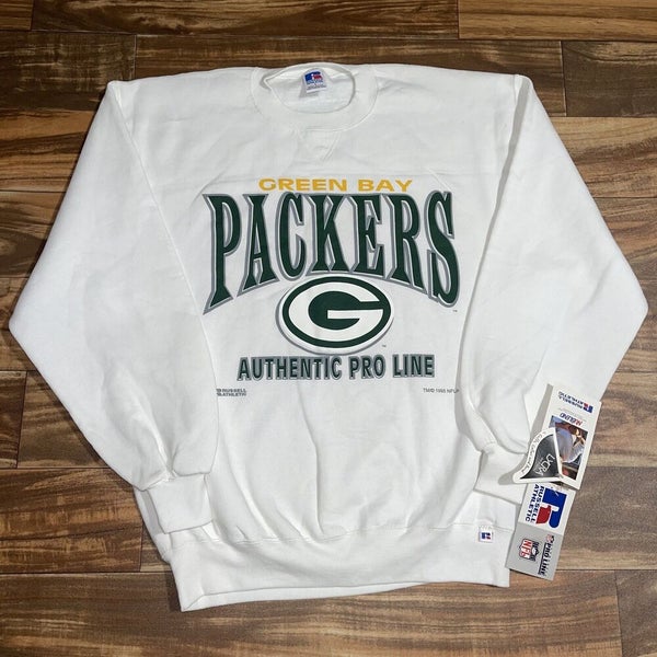 Vintage Green Bay Packers Sweatshirt Russell Athletic Size XL USA