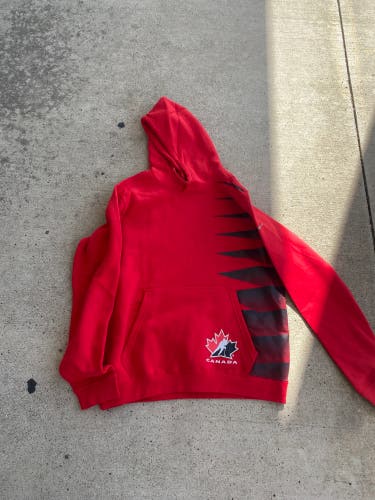 New Red Nike Team Canada Hockey Hoodie Small , Medium and Large