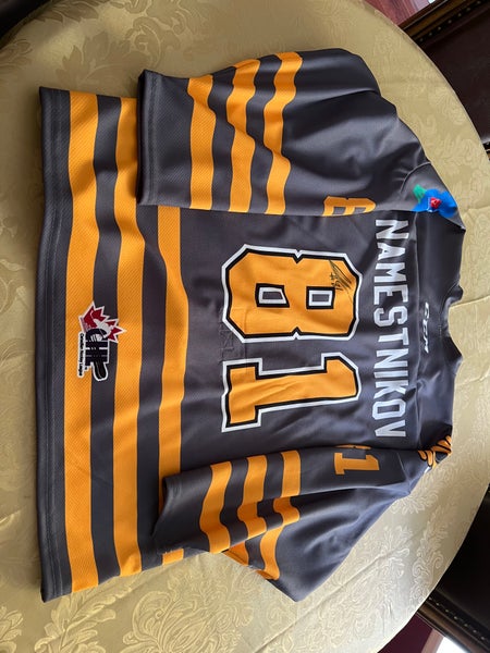 Gameworn OHL Sarnia Sting Jersey Namestnikov