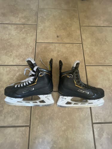 Used Bauer Regular Width  Size 9 Supreme S27 Hockey Skates