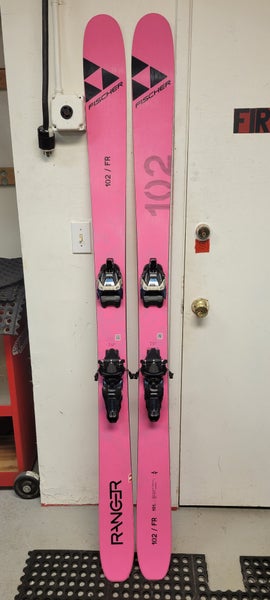 Used Fischer Ranger 102 FR With Marker Duke PT 16 Bindings