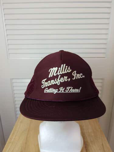 Mills Transfer, Inc Mesh Trucker Snapback Hat