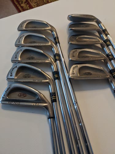 Men's Used Callaway S2H2 Right Handed Iron Set: 10 Pieces