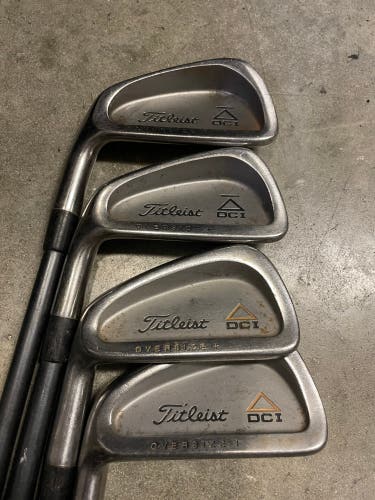 Titleist DCI 4 Pc Iron Set In Left Handed