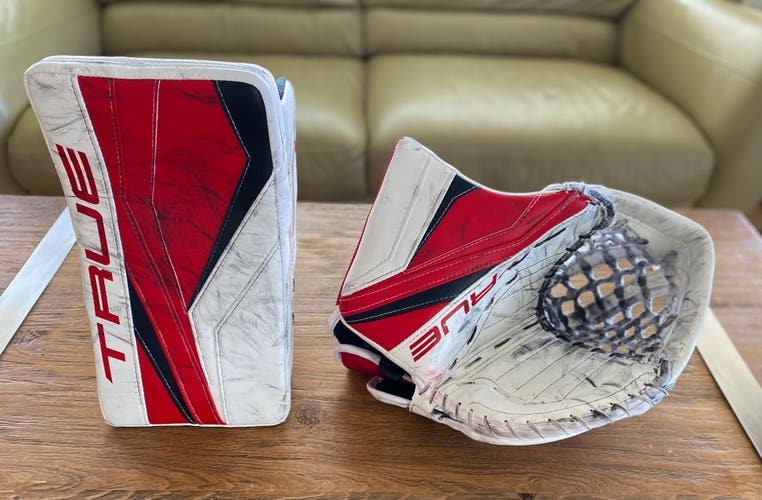 Pro Stock Pro Return True 12.2 Glove and Blocker - Canadian Made - Freddie Andersen