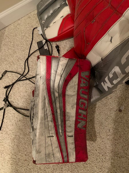 Used 36" CCM Eflex4 Made by Leferve (True) Goalie Leg Pads Pro Stock
