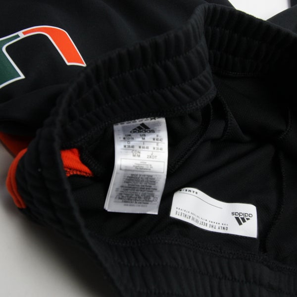 Miami Hurricanes adidas Aeroready Athletic Pants Women's Green/Orange  New