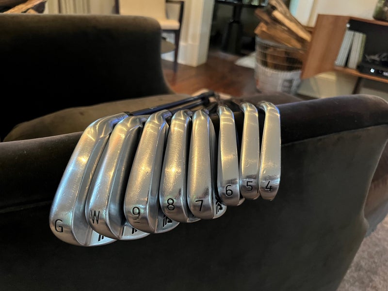 Used Men's PXG Right Handed 0211ST 4-GW Iron Set Stiff Flex 8 Pieces Graphite Shaft