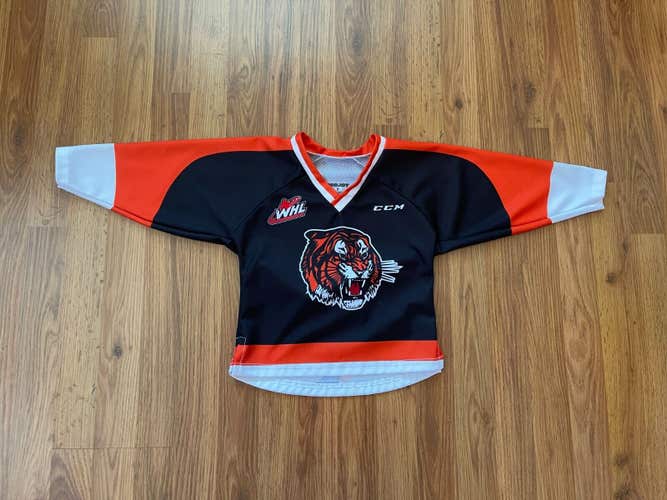 Medicine Hat Tigers WHL CHL HOCKEY SUPER AWESOME Little Boys Size 2 kids Jersey!