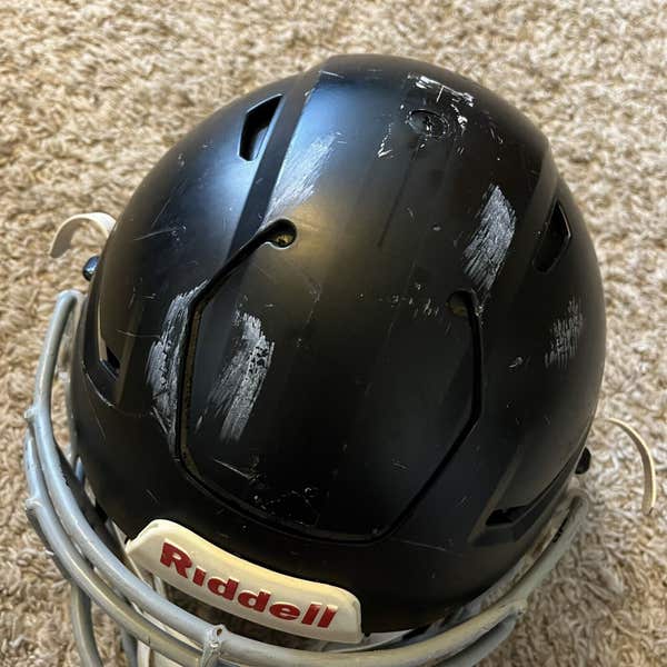 best youth football helmets 2015 Riddell Speed Flex 2015 Youth Football Helmet With Chin Strap Face Mask  Medium | SidelineSwap