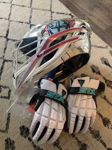 Chrome Cascade XRS Helmet And Gloves