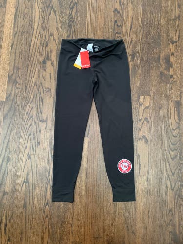 NEW - CCM Women’s Leggings. Team Wisconsin Hockey