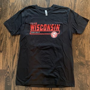 NEW- Team Wisconsin Logo T-shirt Multiple Sizes avail Medium & XL