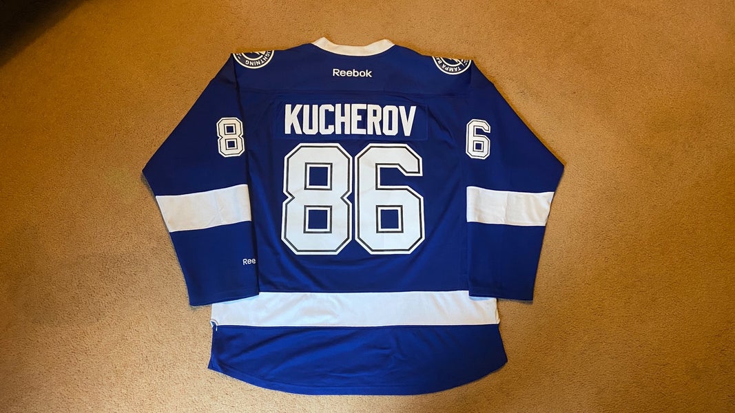 NIKITA KUCHEROV TAMPA BAY LIGHTNING 2014 REEBOK PREMIER BLACK