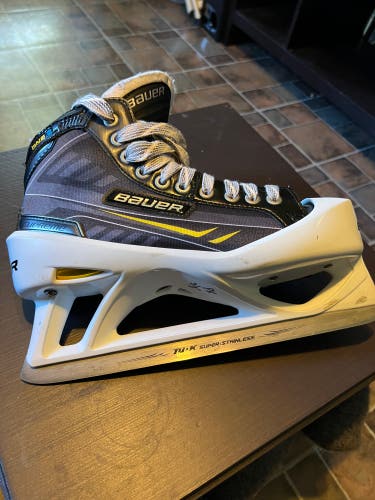 MAKE OFFER! Used Bauer Regular Width Size 8 Supreme One.9 Hockey Skates