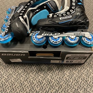 Bauer RSX size 6 roller hockey skate