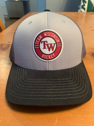 Sold Out. NEW - Team Wisconsin SnapBack Trucker Hat.