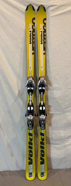 Volkl Vertigo G3 177cm 108-70-96 r=19.9m Skis Salomon S912