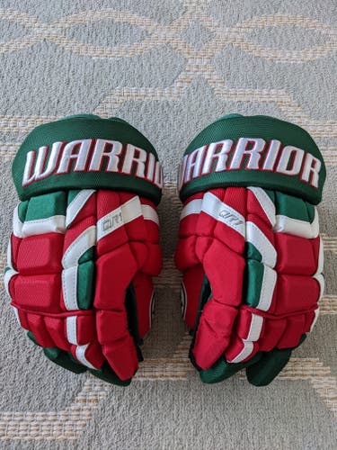 New Warrior Covert QR1 Gloves 13" Pro Stock New Jersey Devils