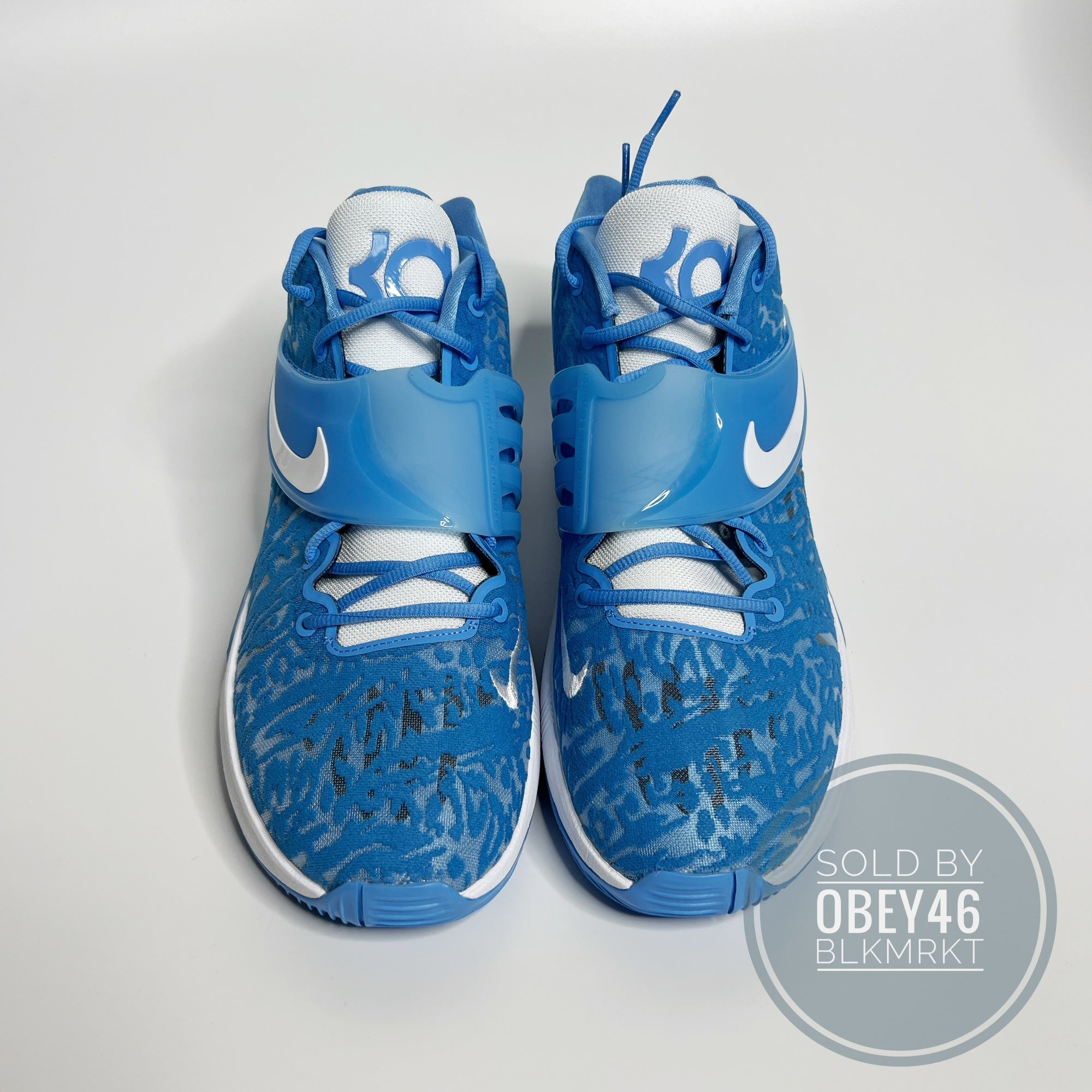 Nike Mens KD 15 - Shoes Blue/Grey Size 14.0