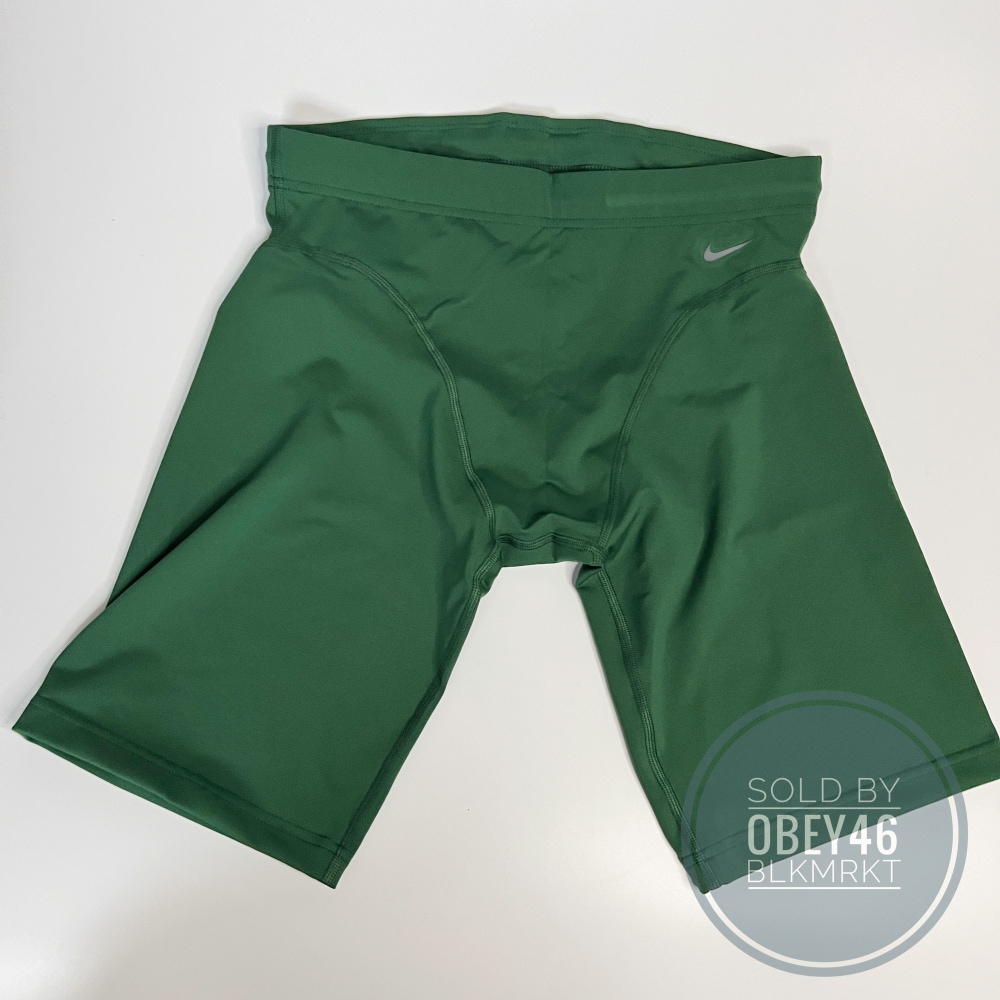 Nike Pro Elite Compression Shorts Green Made in USA PE 337780-XXX