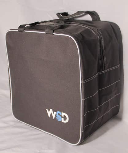 New WSD Logo Single Ski or Snowboard Boot Bag square Gray