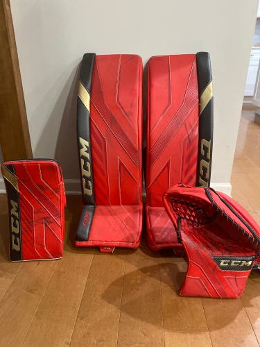 CCM Axis Prostock 35+1.5 Setup with 580 Break Glove