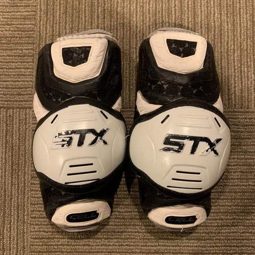 STX CELL Full Size Adjustable Lacrosse Elbow Pads - Size 11, Medium