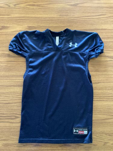 Navy Used Small Under Armour Jersey