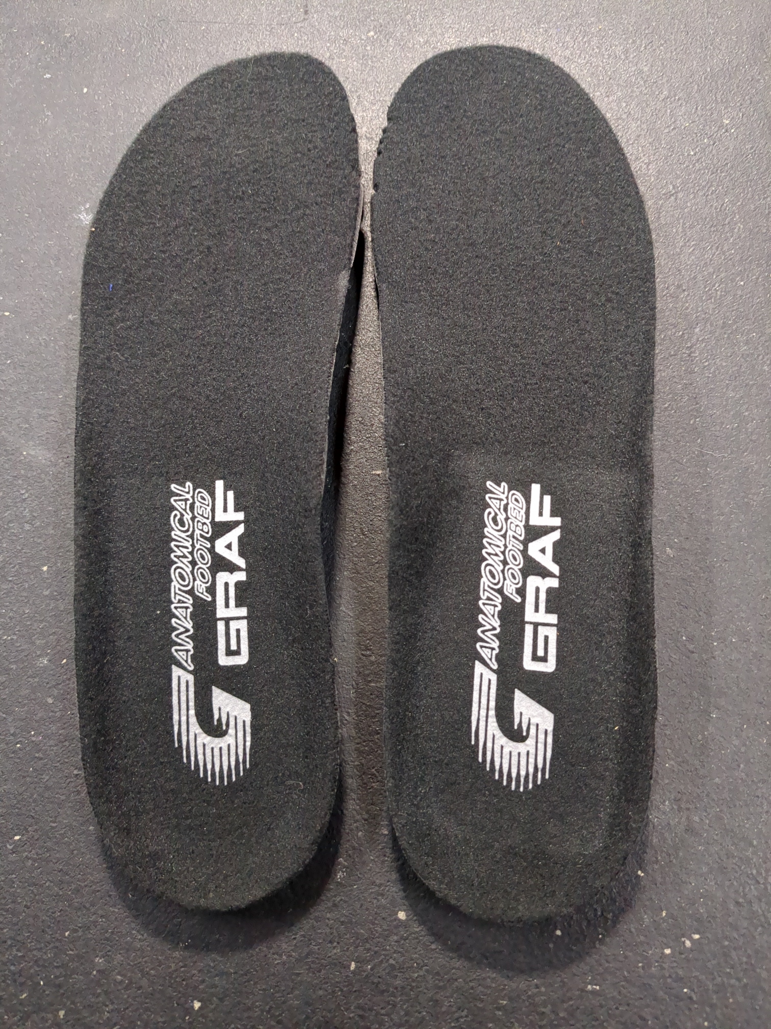 New Graf Anatomical Footbed Insoles Size 8-9