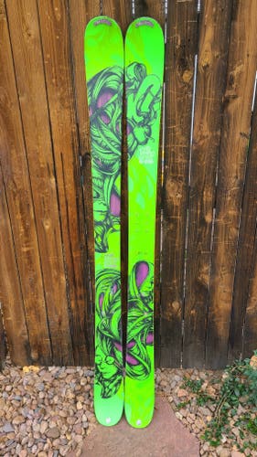 Used Kid's K2 149 cm Powder Bad apple Skis Without Bindings