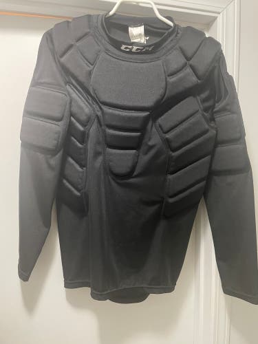 CCM hockey goalie padded shirt