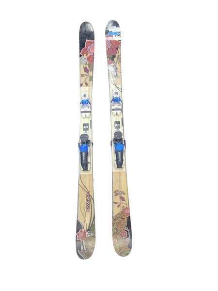 Used Rossignol S90w W Roxy Px12 160 Cm Women's Downhill Ski Combo