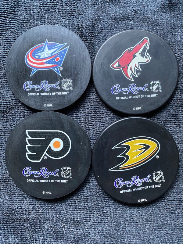 NHL Hockey Puck Coasters