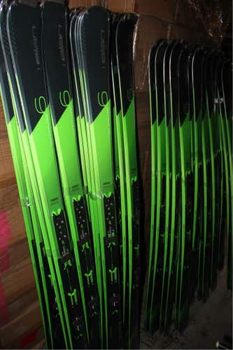 NEW 2023 Elan  Explore 6 Skis men's  with EL 9GW Bindings size adjustable green NEW