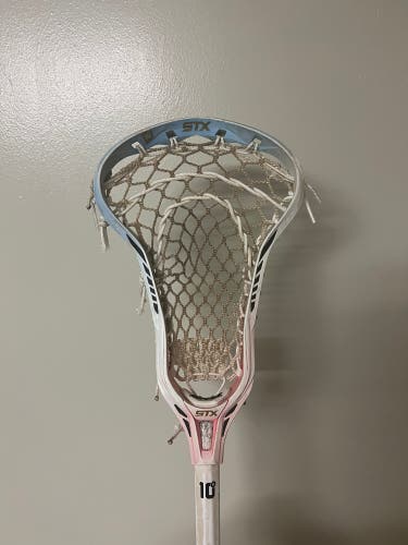 STX Crux 600 custom dyed and strung head