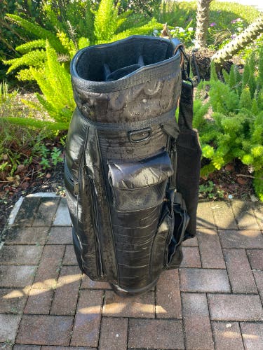 Golf cart bag by Miller Golf  With 6 Club dividers