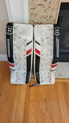 Used 30" Warrior Ritual G3 Goalie Leg Pads